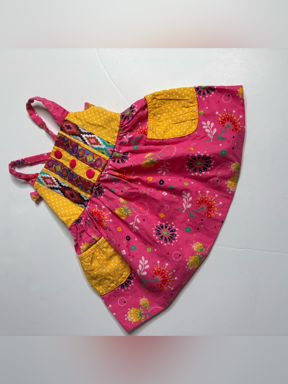 Ricrac & Ruffles Multicolor tunic size 24 months
